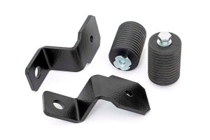 Polaris General XP 1000 Whip Mount - Rear - Rough Country - LED Whip Light Bed Mount Kit - Black - 2021